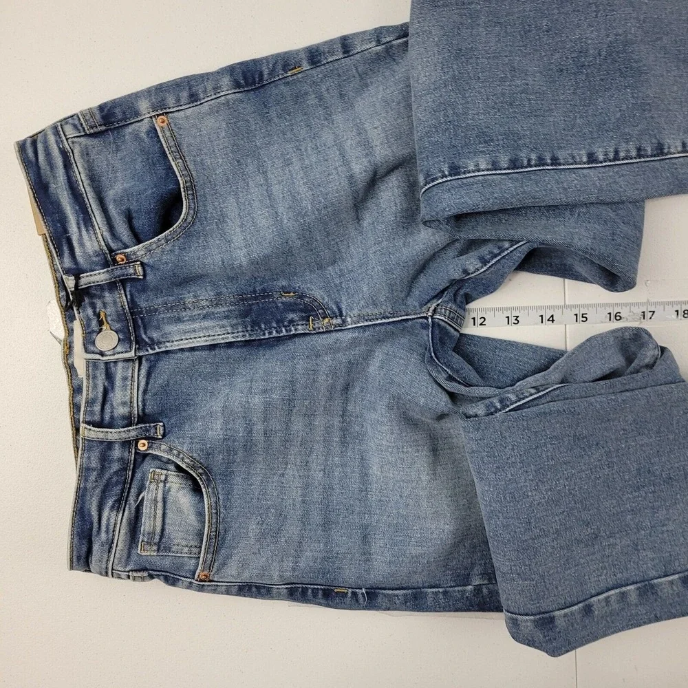 NWT Pacsun curve straight jeans size 26 wonmens 1851 blue denim 26x27‎